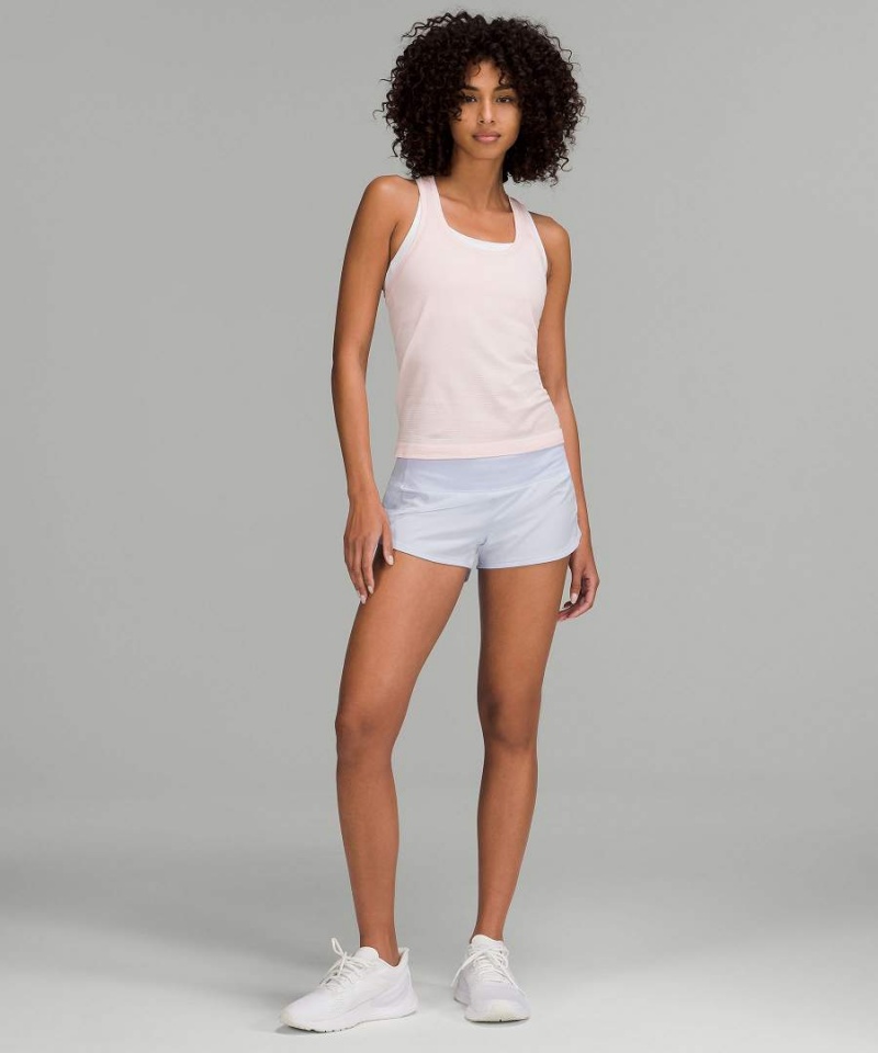 Camiseta sin Manga Lululemon Swiftly Tech Racerback 2.0 Race Length Mujer Rojas Claro Chile | 739VWLNMK