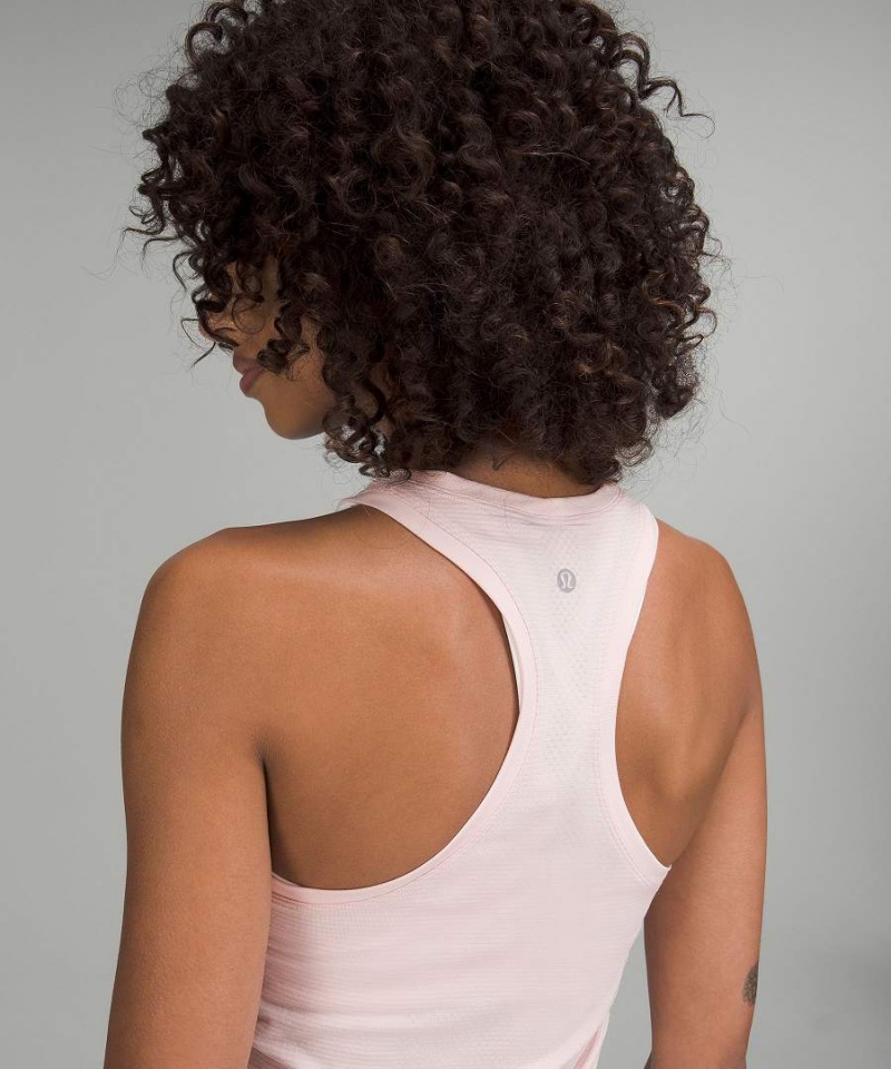 Camiseta sin Manga Lululemon Swiftly Tech Racerback 2.0 Race Length Mujer Rojas Claro Chile | 739VWLNMK