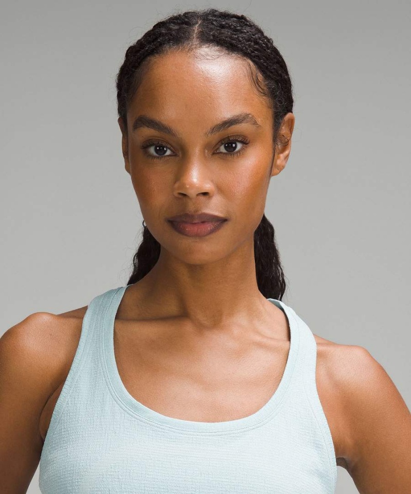 Camiseta sin Manga Lululemon Swiftly Tech Racerback 2.0 Race Length Mujer Azules Chile | 267XKHBGJ