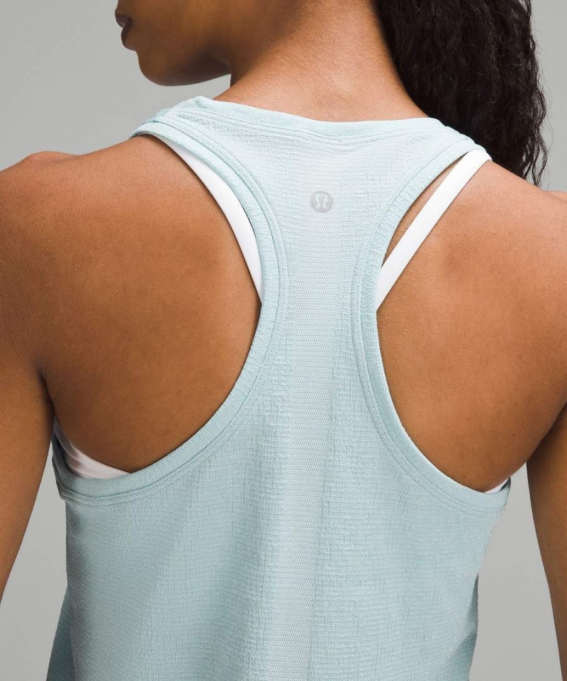 Camiseta sin Manga Lululemon Swiftly Tech Racerback 2.0 Race Length Mujer Azules Chile | 267XKHBGJ