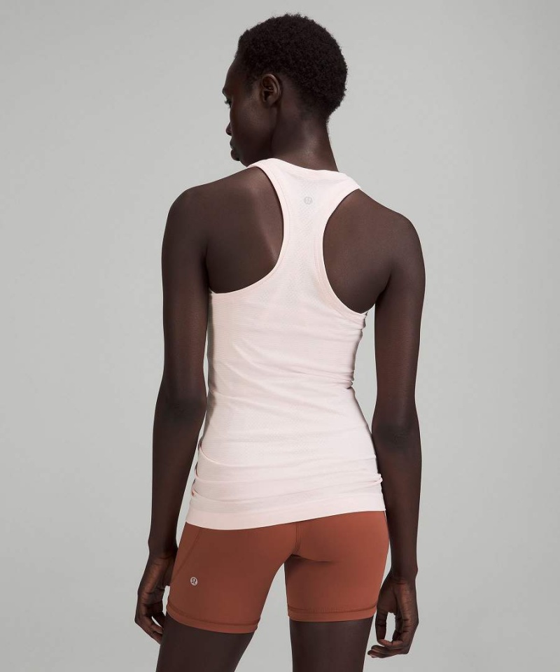 Camiseta sin Manga Lululemon Swiftly Tech Racerback 2.0 Mujer Rojas Claro Chile | 185RUPYNK