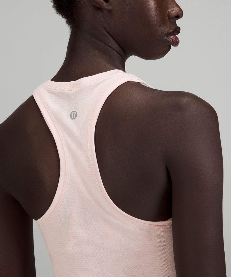 Camiseta sin Manga Lululemon Swiftly Tech Racerback 2.0 Mujer Rojas Claro Chile | 185RUPYNK