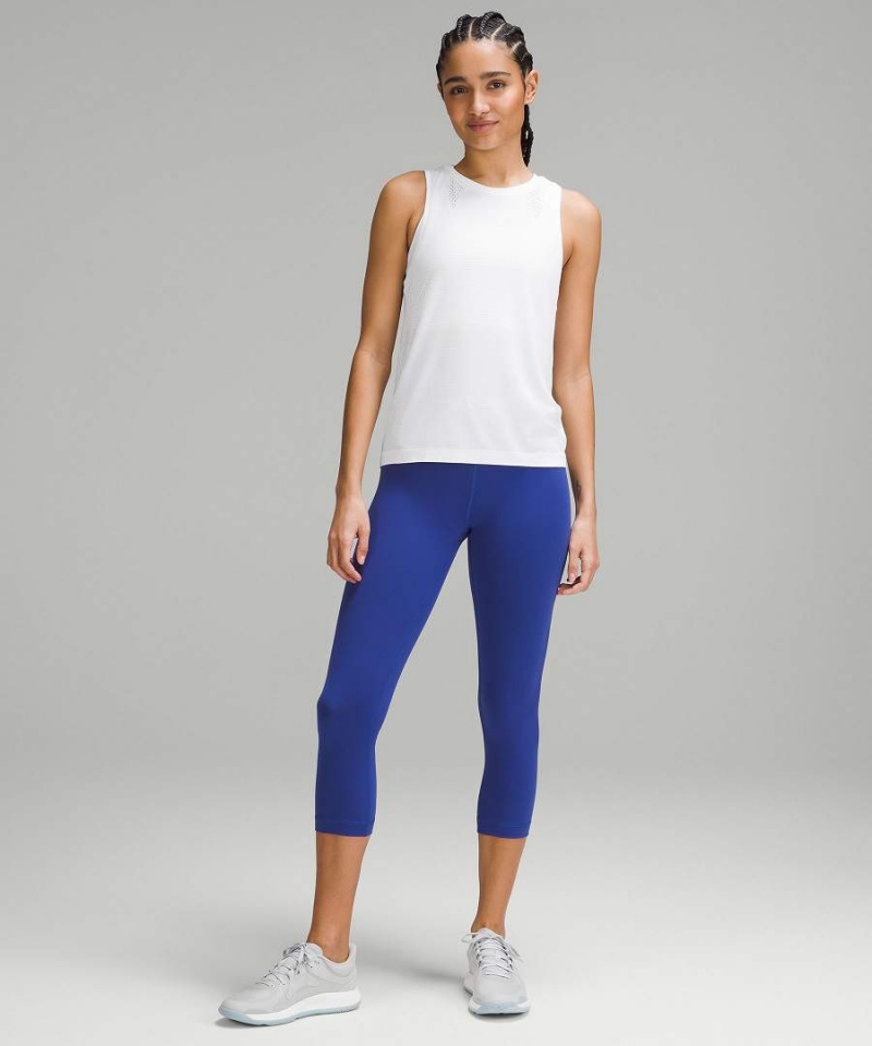 Camiseta sin Manga Lululemon Train to Be Mujer Blancas Blancas Chile | 251KZQCBJ