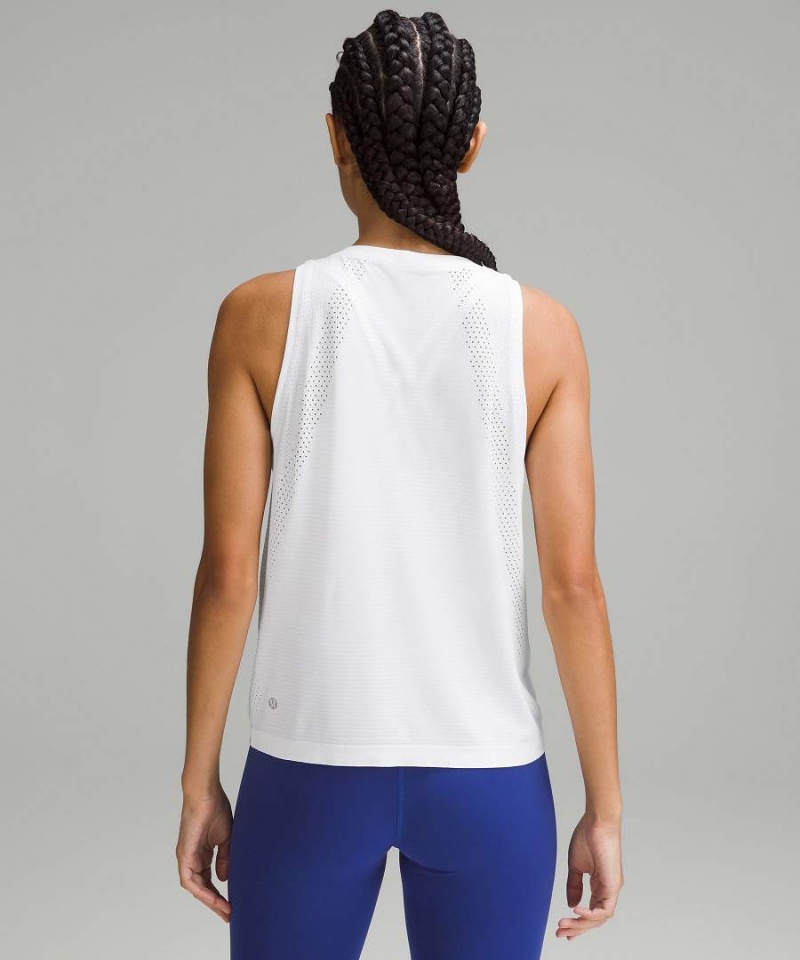 Camiseta sin Manga Lululemon Train to Be Mujer Blancas Blancas Chile | 251KZQCBJ