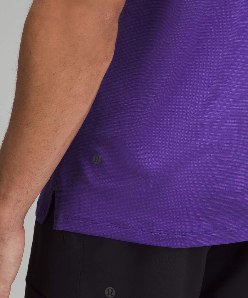 Camiseta sin Manga Lululemon Ultralight Entrenamiento Hombre Moradas Chile | 530TLWHVY