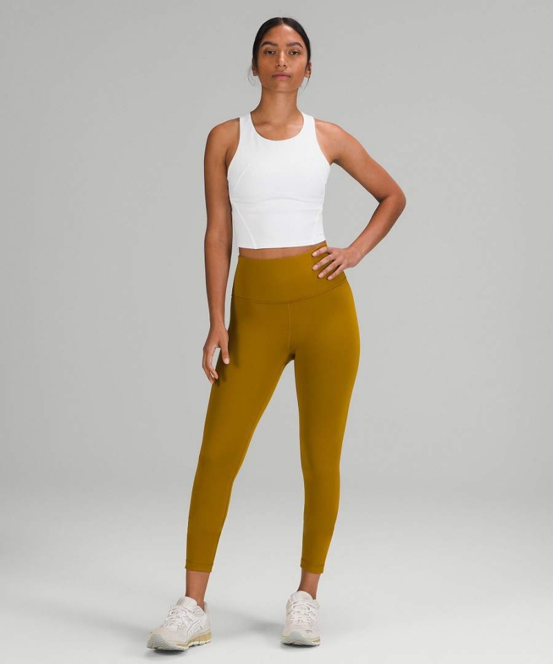 Camiseta sin Manga Lululemon Wunder Train Racerback Mujer Blancas Chile | 425MIRAGN