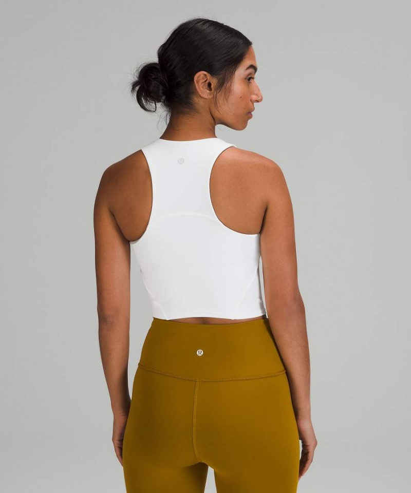 Camiseta sin Manga Lululemon Wunder Train Racerback Mujer Blancas Chile | 425MIRAGN