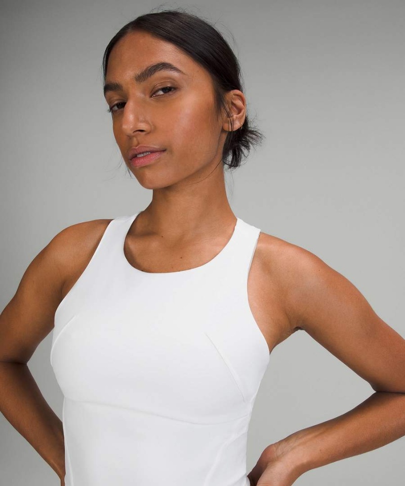 Camiseta sin Manga Lululemon Wunder Train Racerback Mujer Blancas Chile | 425MIRAGN