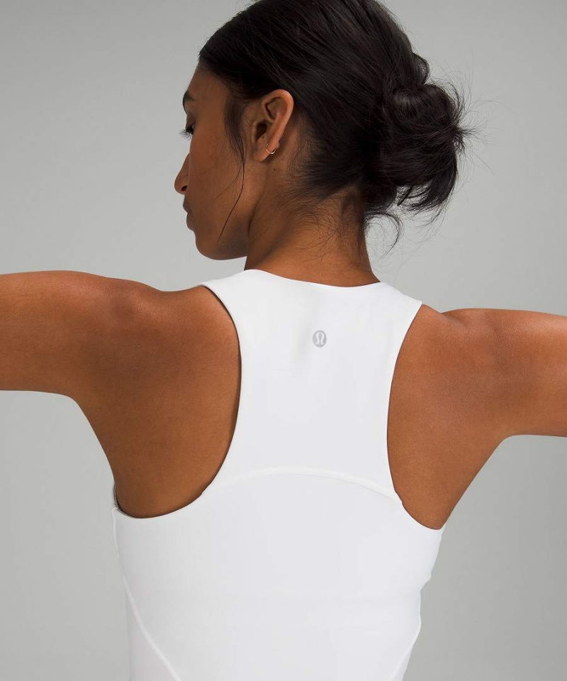 Camiseta sin Manga Lululemon Wunder Train Racerback Mujer Blancas Chile | 425MIRAGN