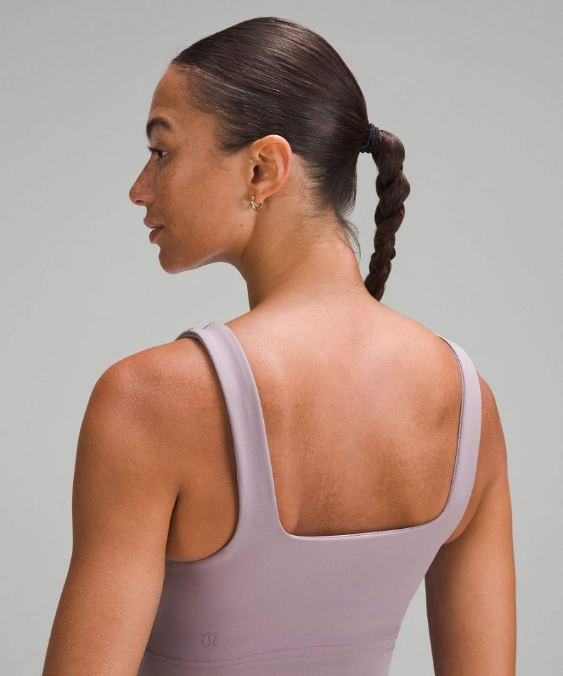 Camiseta sin Manga Lululemon Wunder Train Mesh Panel Mujer Moradas Chile | 317EMYINW