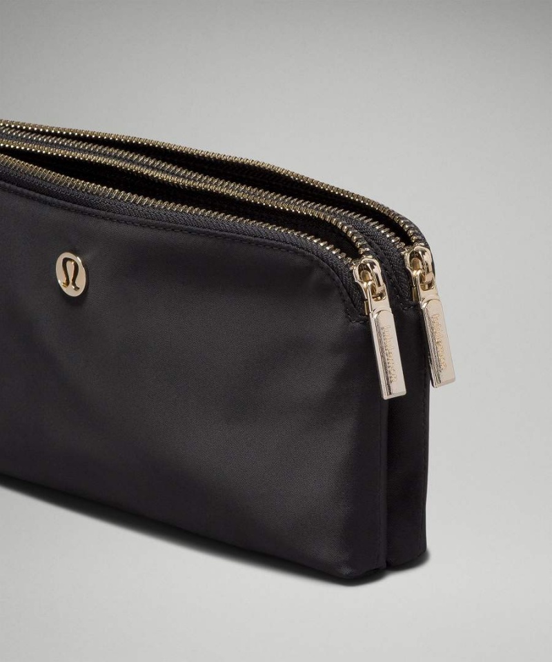 Carteras Lululemon Curved Mujer Negras Doradas Chile | 912ZXBFHY