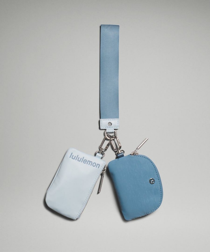 Carteras Lululemon Dual Pouch Mujer Azules Azules Chile | 162HNFZJI