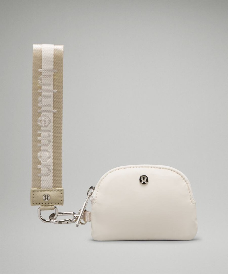 Carteras Lululemon Dual Pouch Mujer Beige Blancas Blancas Chile | 982GOPIDK