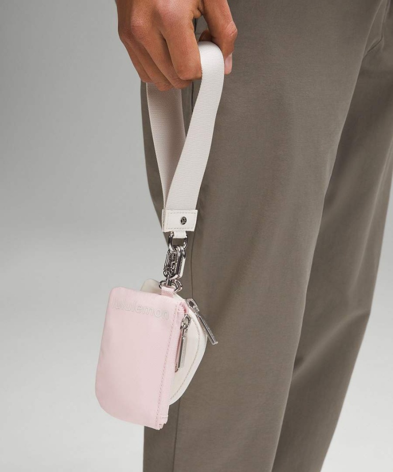 Carteras Lululemon Dual Pouch Mujer Blancas Rosas Chile | 589CYJODZ