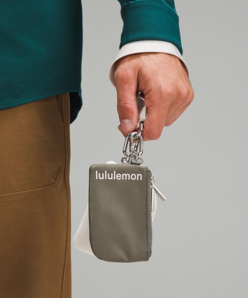 Carteras Lululemon Dual Pouch Mujer Gris Verde Oliva Blancas Chile | 906JVCWUY