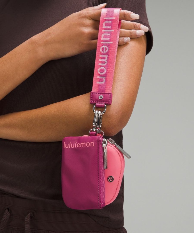 Carteras Lululemon Dual Pouch Mujer Moradas Rosas Blancas Chile | 489LTXFEN