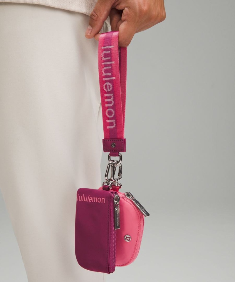 Carteras Lululemon Dual Pouch Mujer Moradas Rosas Blancas Chile | 489LTXFEN