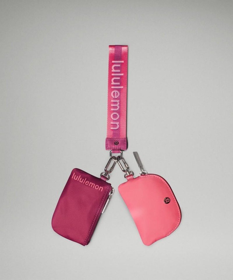 Carteras Lululemon Dual Pouch Mujer Moradas Rosas Blancas Chile | 489LTXFEN