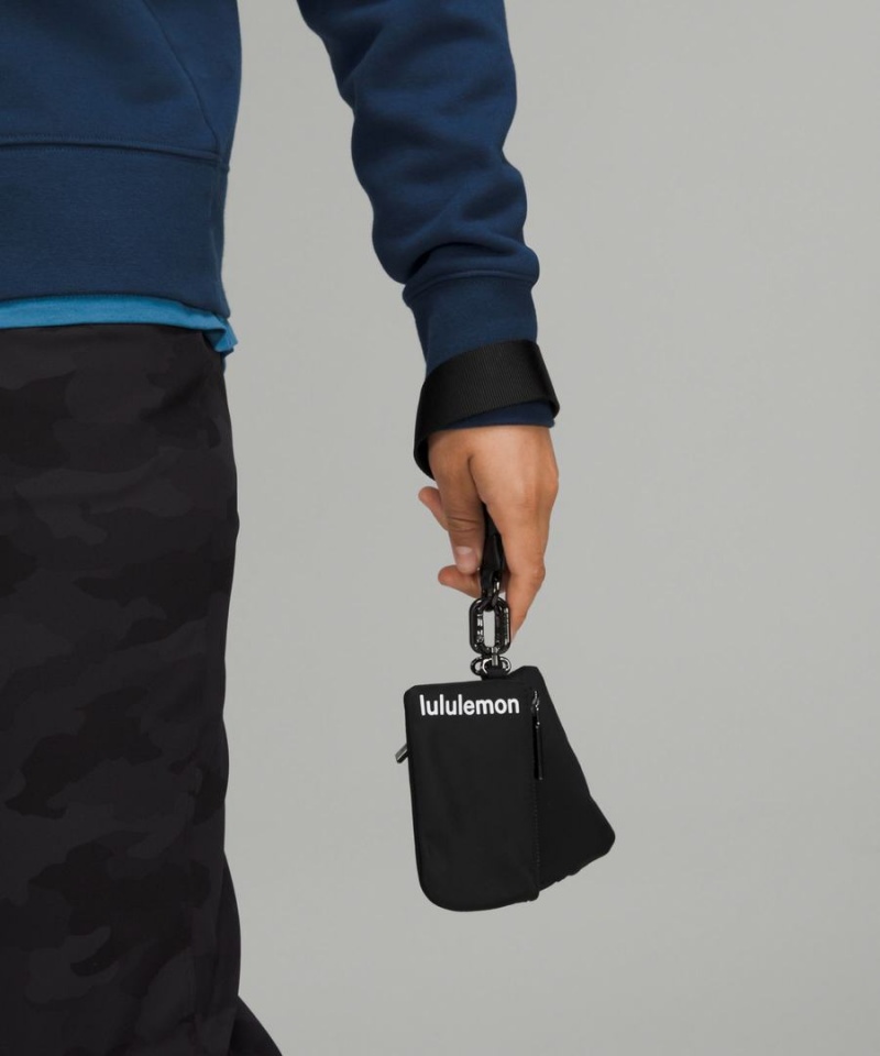 Carteras Lululemon Dual Pouch Mujer Negras Chile | 260IBTFAZ