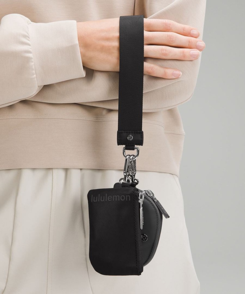Carteras Lululemon Dual Pouch Mujer Negras Gris Chile | 738ACOVKR