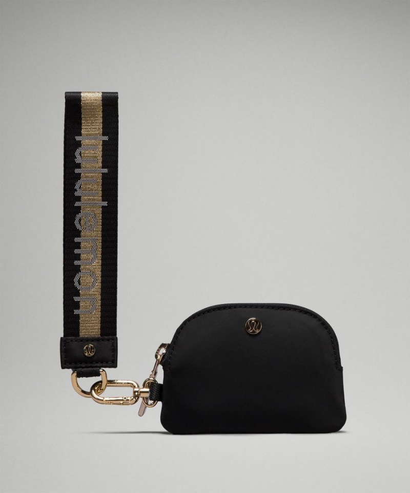 Carteras Lululemon Dual Pouch Mujer Negras Doradas Blancas Chile | 625ZVUMCI