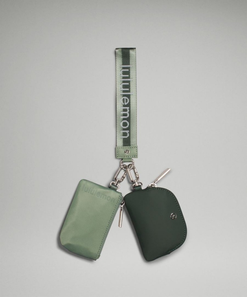 Carteras Lululemon Dual Pouch Mujer Verde Gris Chile | 481AIPYMW