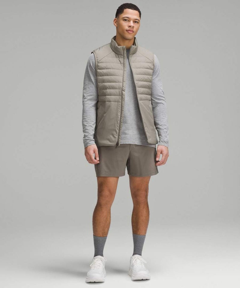 Chaleco Lululemon Down for It All Hombre Gris Oscuro Chile | 809FPYMCH