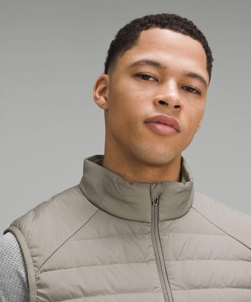 Chaleco Lululemon Down for It All Hombre Gris Oscuro Chile | 809FPYMCH