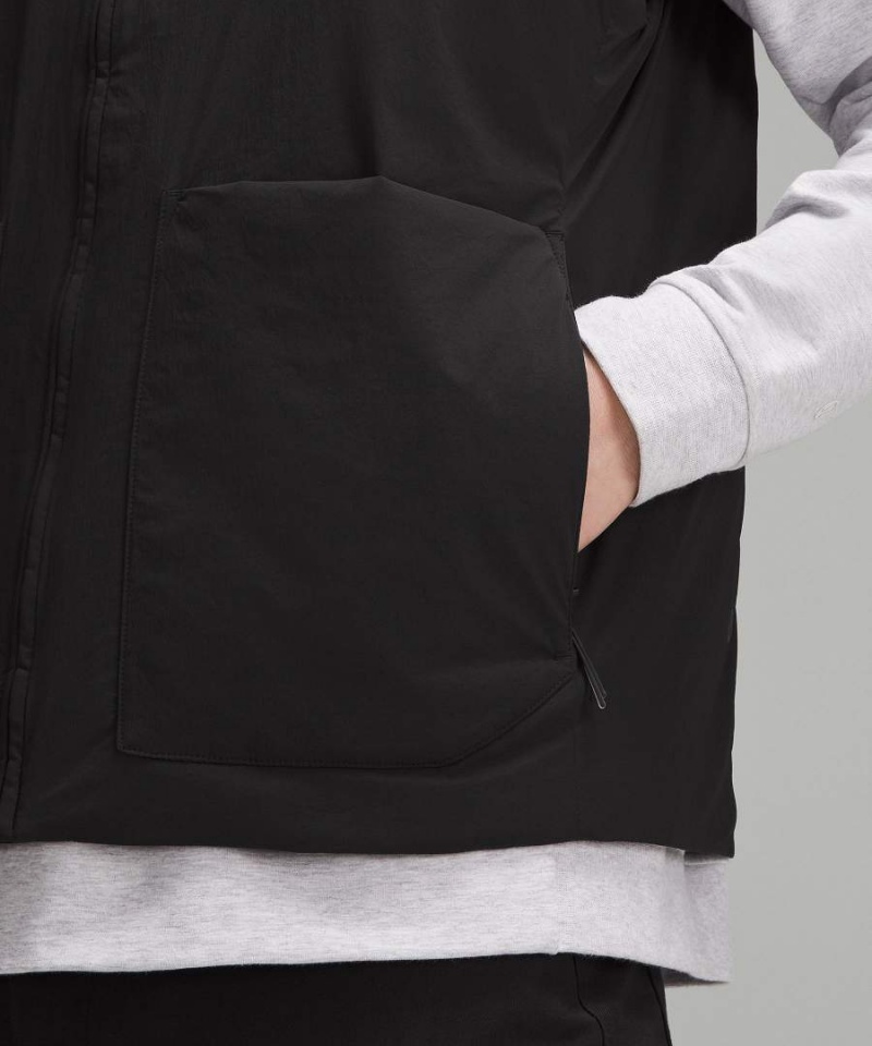 Chaleco Lululemon Insulated Utility Hombre Negras Chile | 532WUDKCL