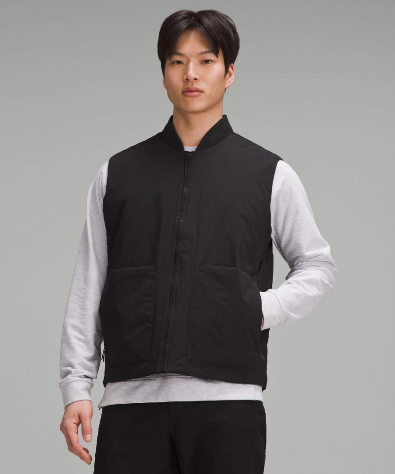 Chaleco Lululemon Insulated Utility Hombre Negras Chile | 532WUDKCL