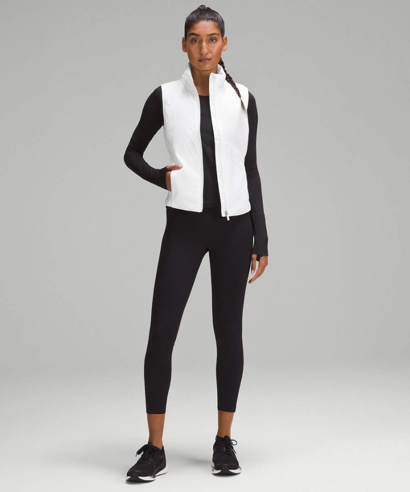 Chaleco Lululemon Push Your Pace Mujer Blancas Chile | 170GQUJAW