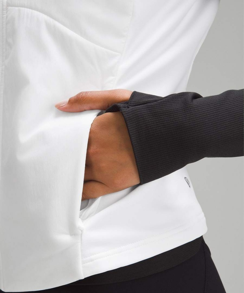 Chaleco Lululemon Push Your Pace Mujer Blancas Chile | 170GQUJAW