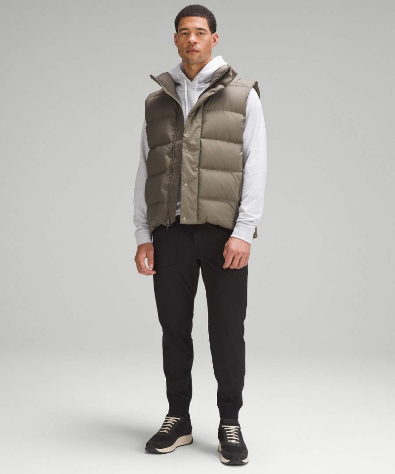 Chaleco Lululemon Wunder Puff Hombre Gris Chile | 850JNEIHY