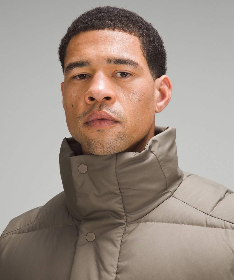 Chaleco Lululemon Wunder Puff Hombre Gris Chile | 850JNEIHY