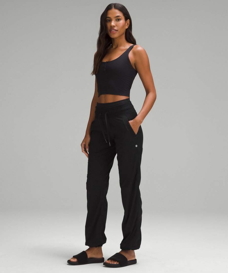 Chanclas Lululemon Restfeel Acolchado Mujer Negras Negras Negras Chile | 347APYWES