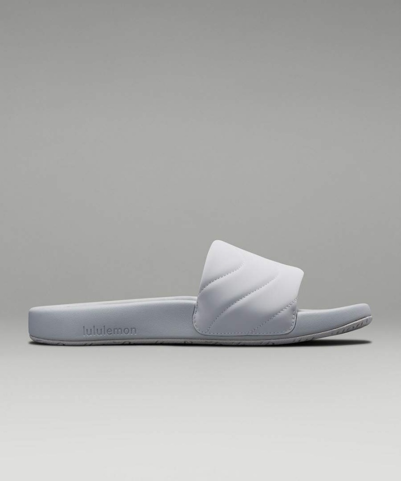 Chanclas Lululemon Restfeel Acolchado Mujer Blancas Chile | 280FQHMOE