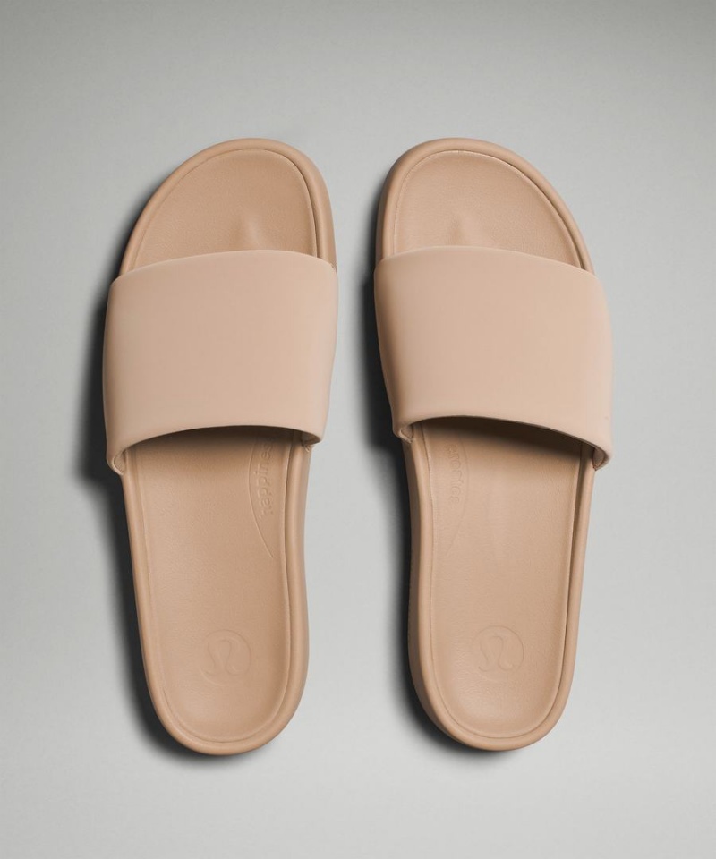 Chanclas Lululemon Restfeel Mujer Kaki Chile | 376DWKVLM