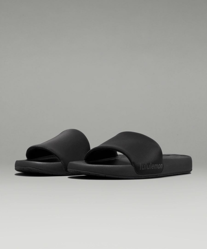 Chanclas Lululemon Restfeel Mujer Negras Gris Oscuro Chile | 690OHGPMY