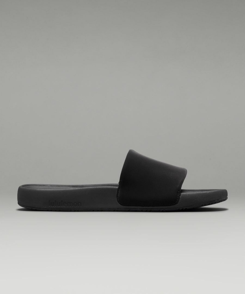 Chanclas Lululemon Restfeel Mujer Negras Gris Oscuro Chile | 173PUKLHG