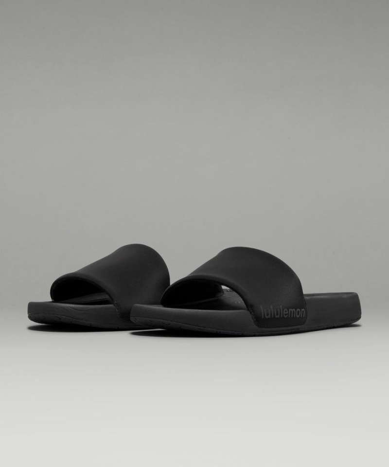 Chanclas Lululemon Restfeel Mujer Negras Gris Oscuro Chile | 173PUKLHG