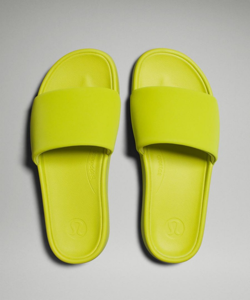 Chanclas Lululemon Restfeel Mujer Verde Claro Verde Claro Verde Claro Chile | 056PGTNRU