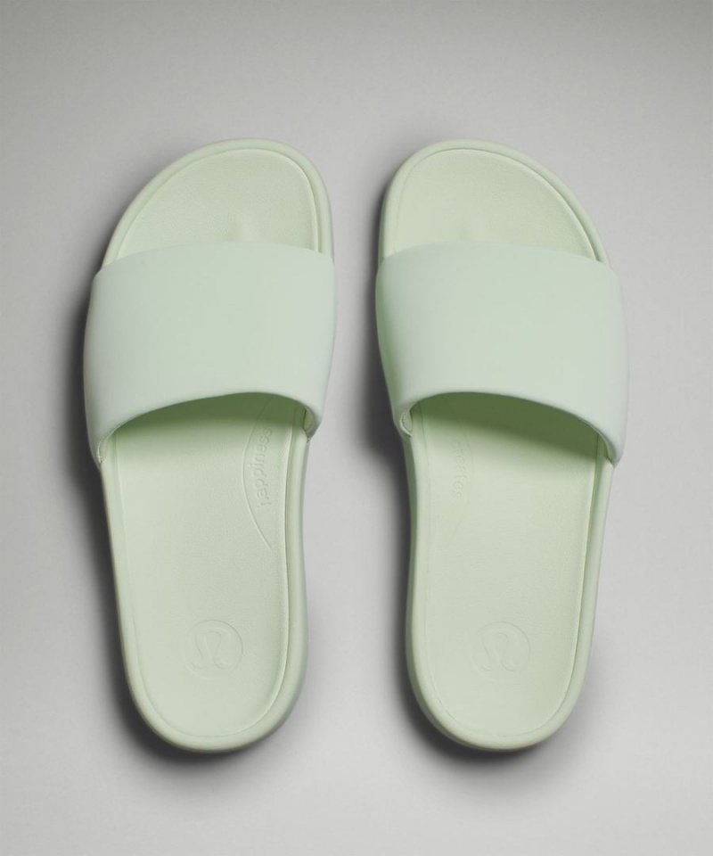 Chanclas Lululemon Restfeel Mujer Verde Verde Chile | 364OWTSEC