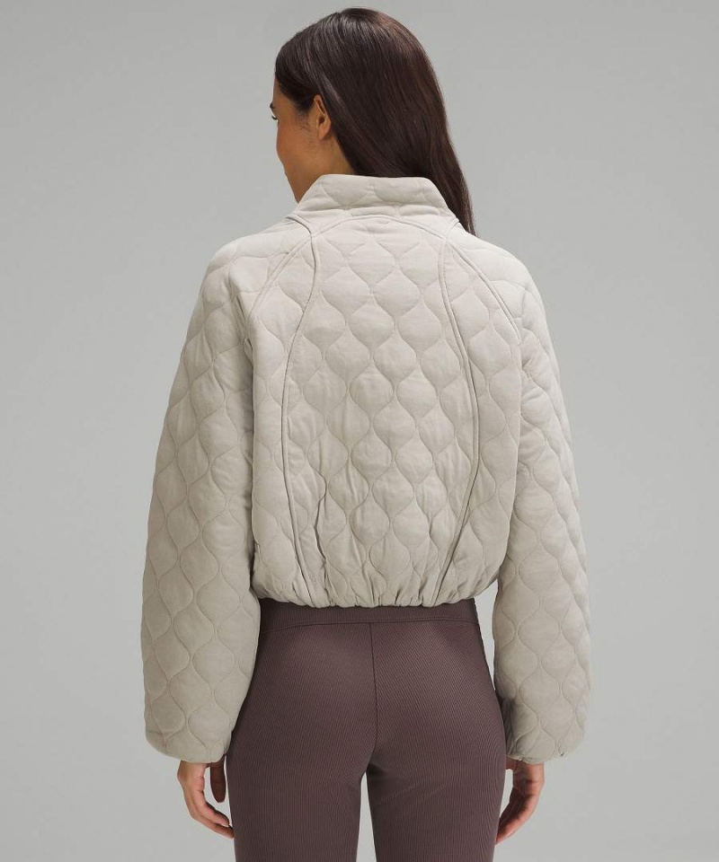 Chaqueta De Bombardero Lululemon Acolchado Mujer Negras Chile | 857YPOTSJ