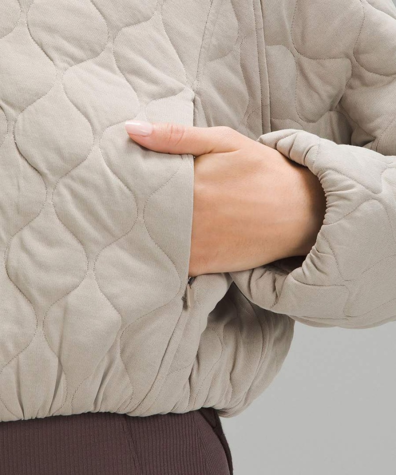 Chaqueta De Bombardero Lululemon Acolchado Mujer Negras Chile | 857YPOTSJ