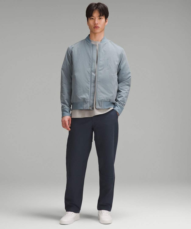 Chaqueta De Bombardero Lululemon Switch Over Hombre Azules Chile | 913NSQRDA