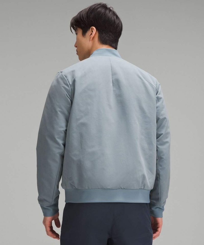 Chaqueta De Bombardero Lululemon Switch Over Hombre Azules Chile | 913NSQRDA