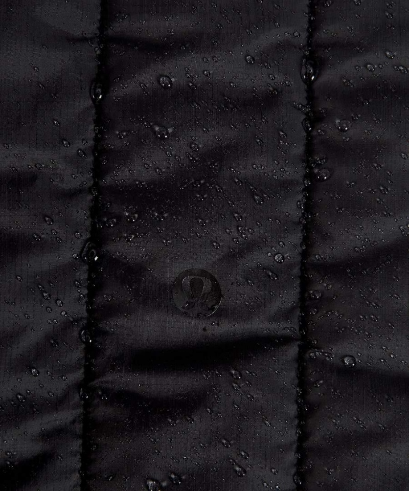 Chaquetas Aislantes Lululemon Belted Long Insulated Mujer Negras Chile | 654BRKNWX