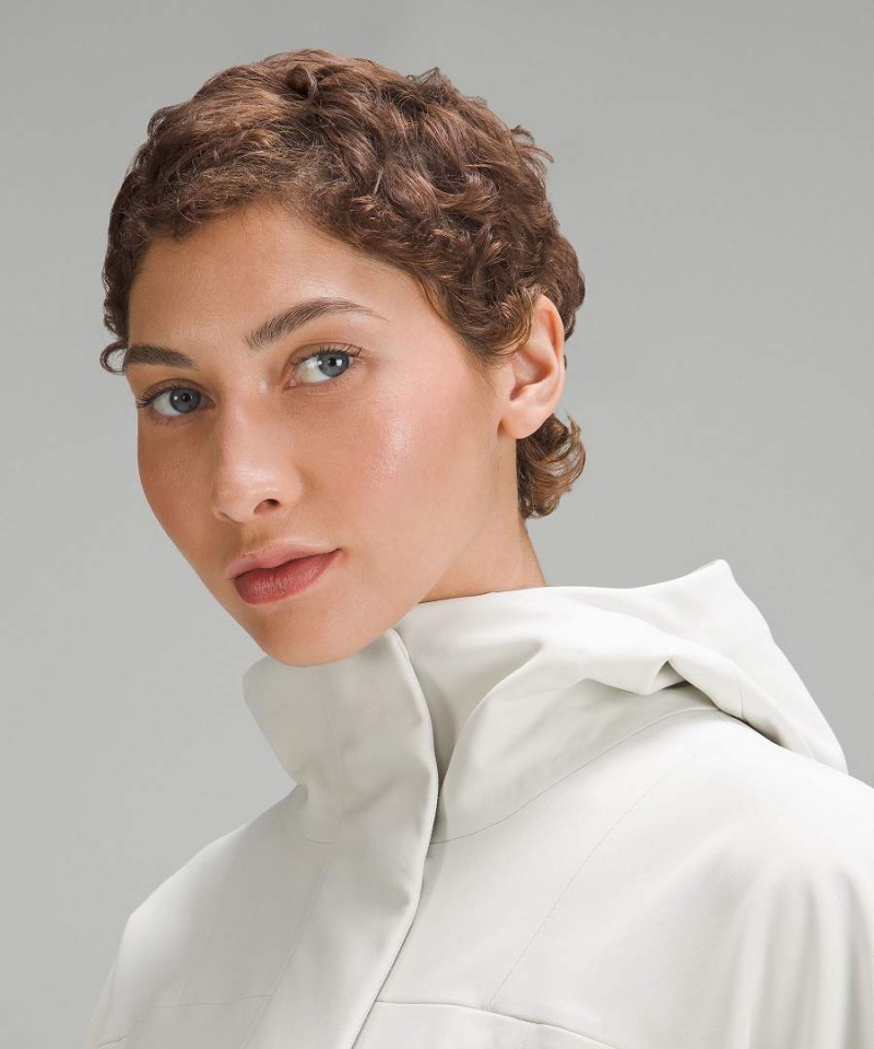 Chaquetas De Lluvia Lululemon RepelShell Cinch-Back Mujer Beige Chile | 578ZLAFCV