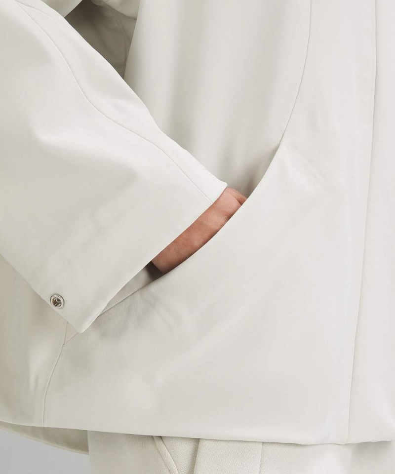Chaquetas De Lluvia Lululemon RepelShell Cinch-Back Mujer Beige Chile | 578ZLAFCV