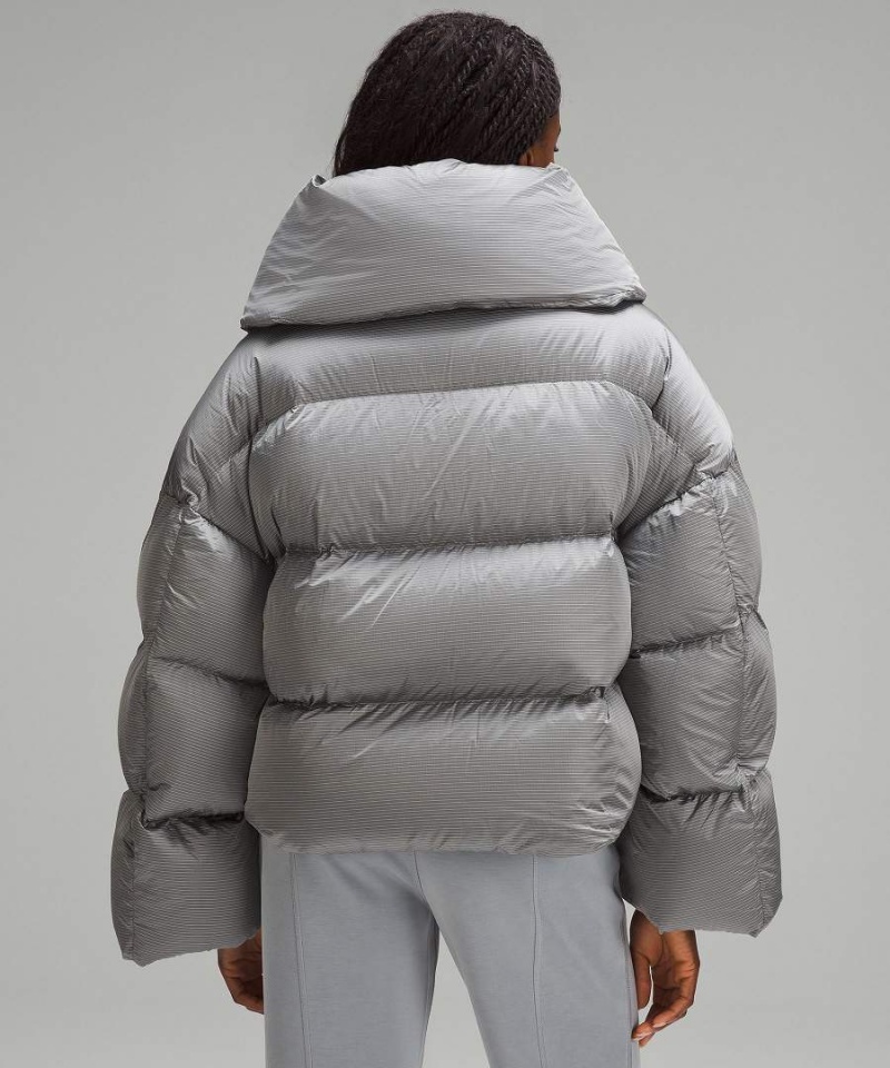 Chaquetas De Plumas Lululemon Down-Filled Puffer Mujer Gris Chile | 028CZAFEN